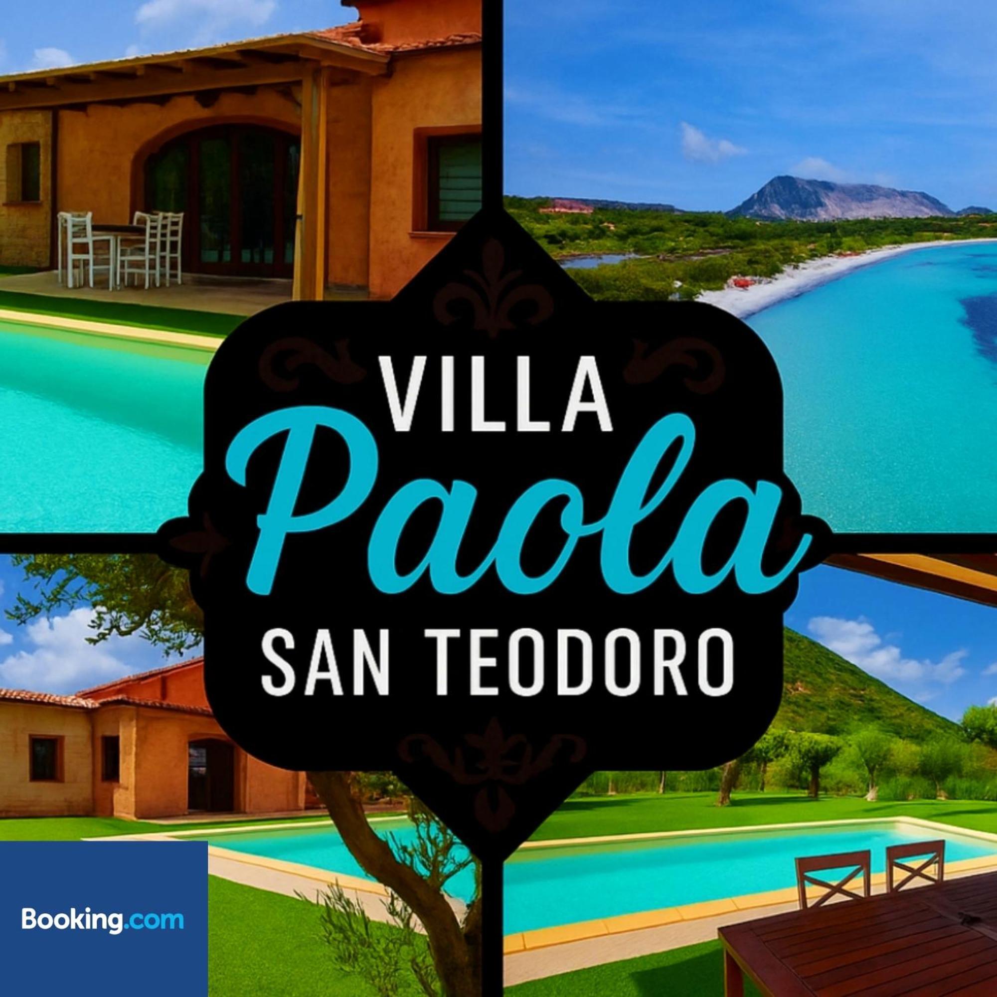 Lu Lioni Villa Paola San Teodoro Con Piscina Privata מראה חיצוני תמונה